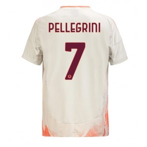 AS Roma Lorenzo Pellegrini #7 Replika Udebanetrøje 2024-25 Kortærmet